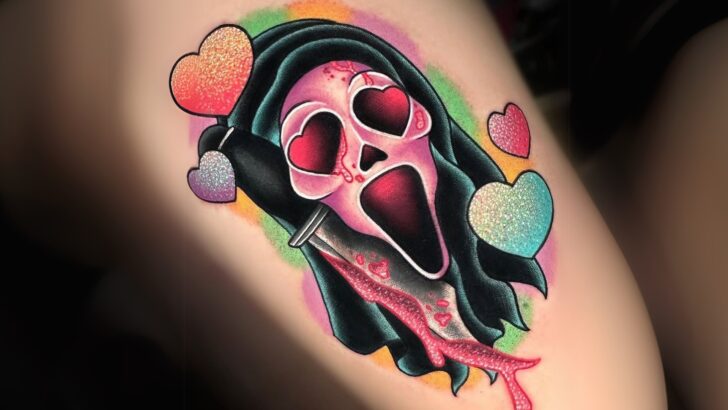 22 espeluznantes y estilosos tatuajes flash de Halloween