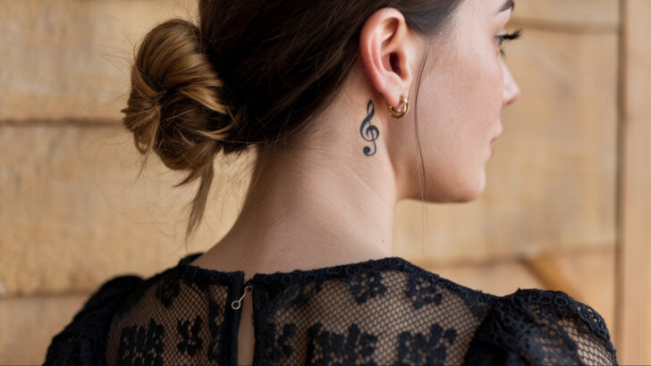 25 Behind The Ear Tattoos That Will Bedazzle You With Subtle Elegance