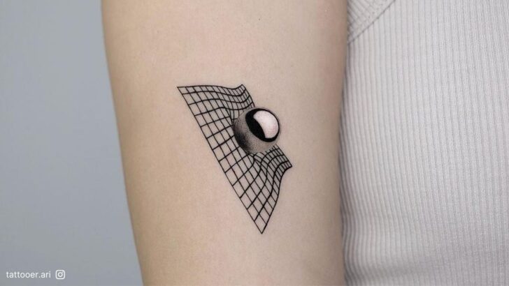 25 Optical Illusion Tattoos That Will Make Your Head Spin