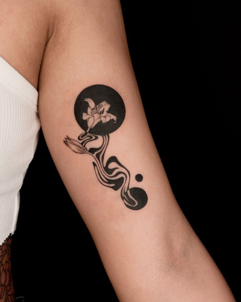 Abstract Path Tattoo 21 Insanely Beautiful Abstract Tattoos That Are Real Masterpieces