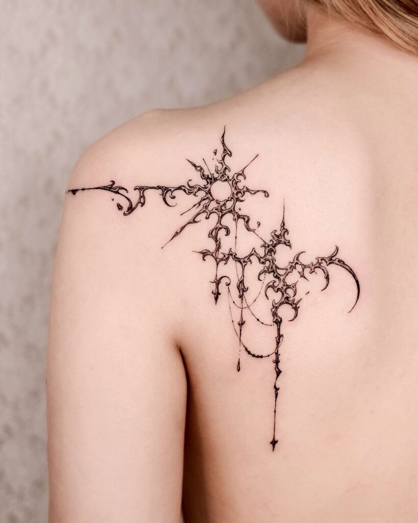 Abstract Ornamental Tattoo