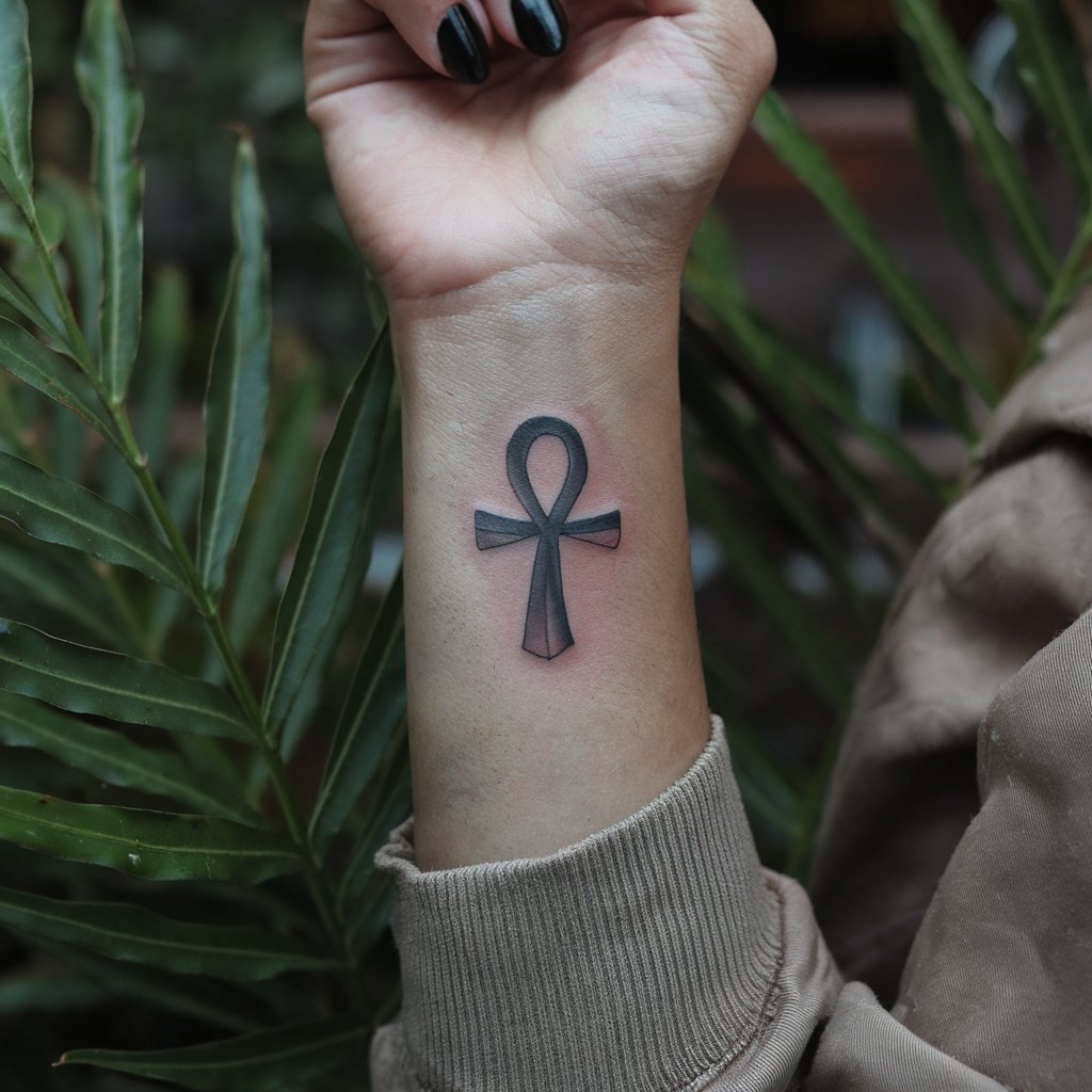 Ankh Symbol Tattoo