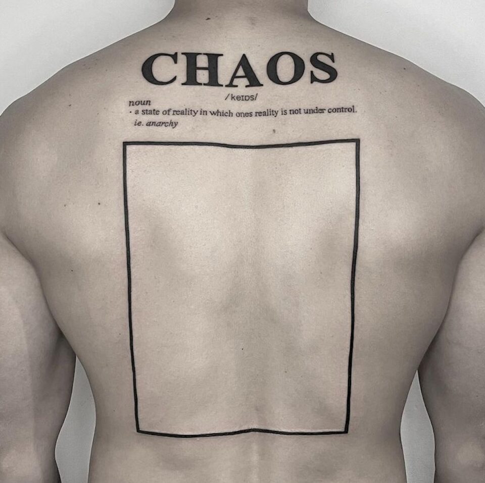 24 Wild And Powerful Chaos Tattoos For Unconventional Souls