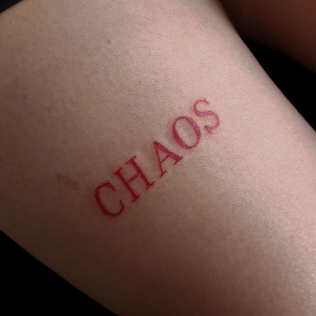 22 Chaos Tattoos That Capture The Beauty Of Disorder - Love Bright