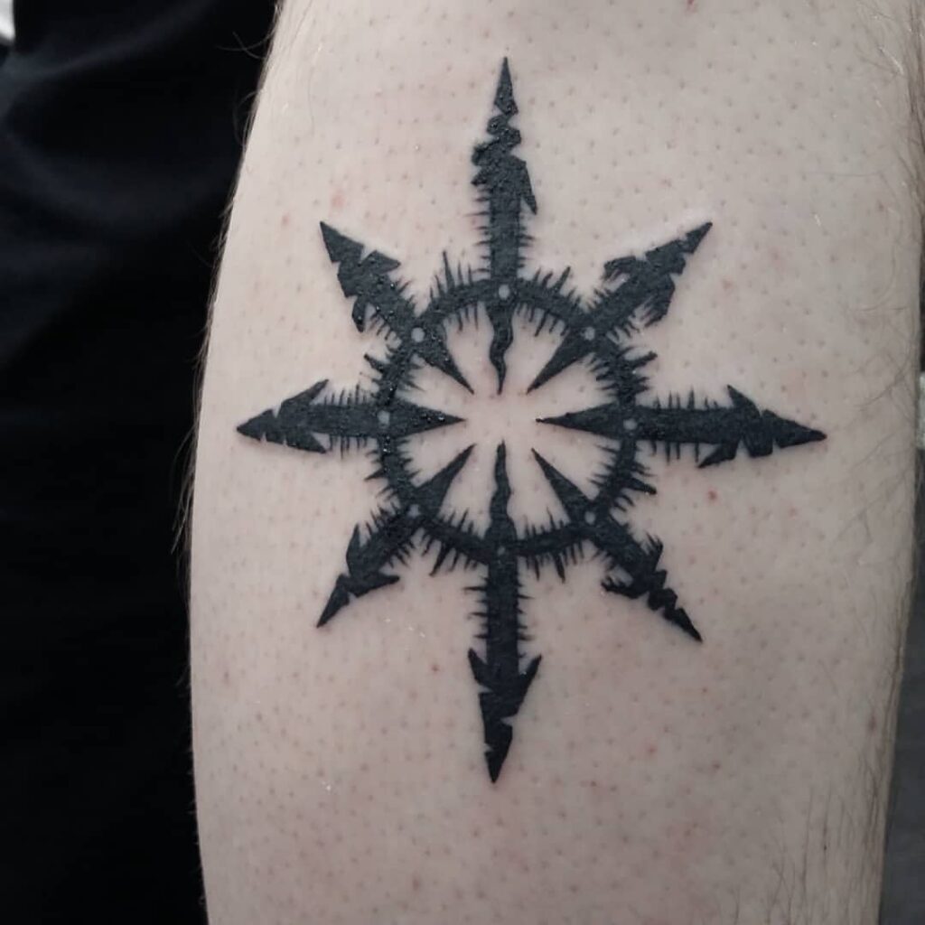 Chaos Symbol Tattoo