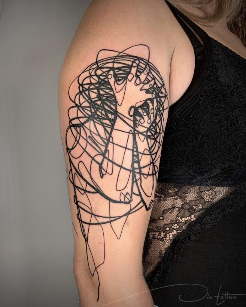 Chaotic Mind Tattoo