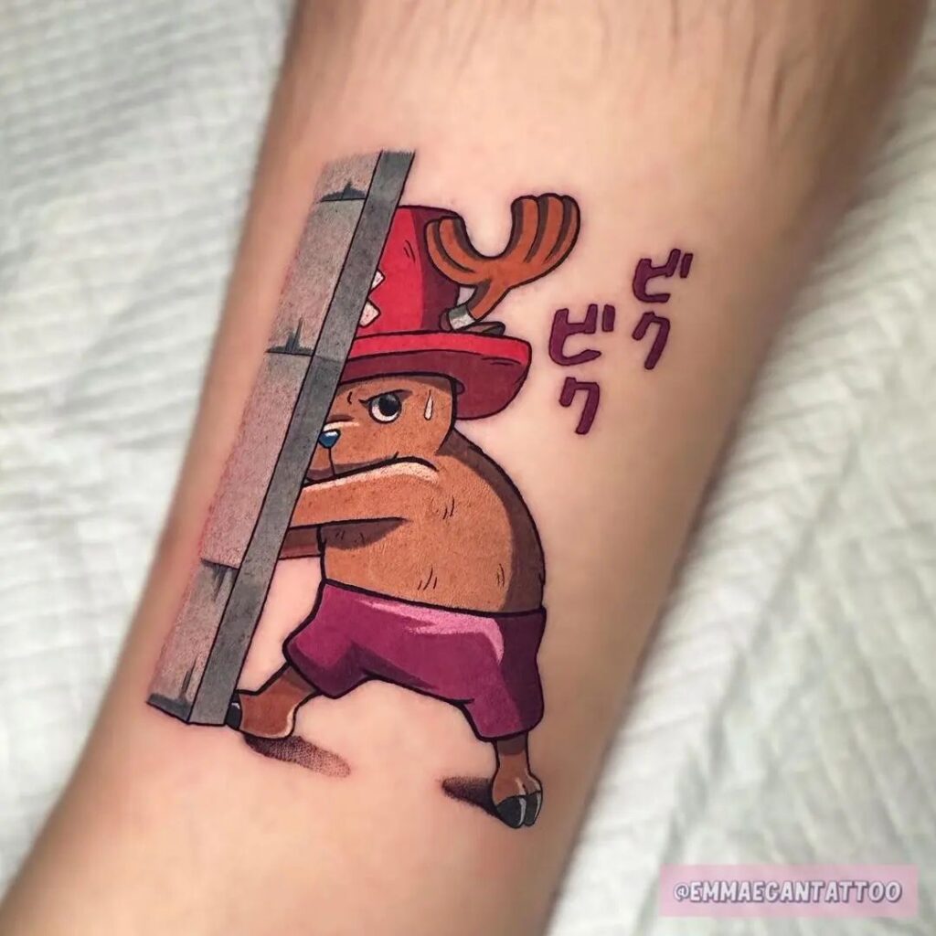 Tatuagem de anime Chopper