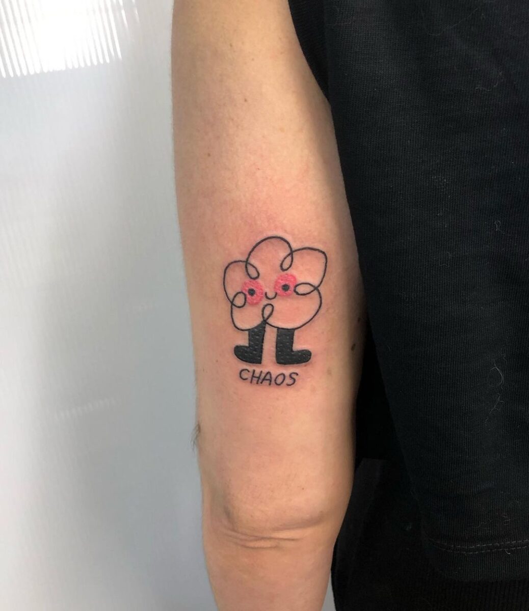 24 Wild And Powerful Chaos Tattoos For Unconventional Souls