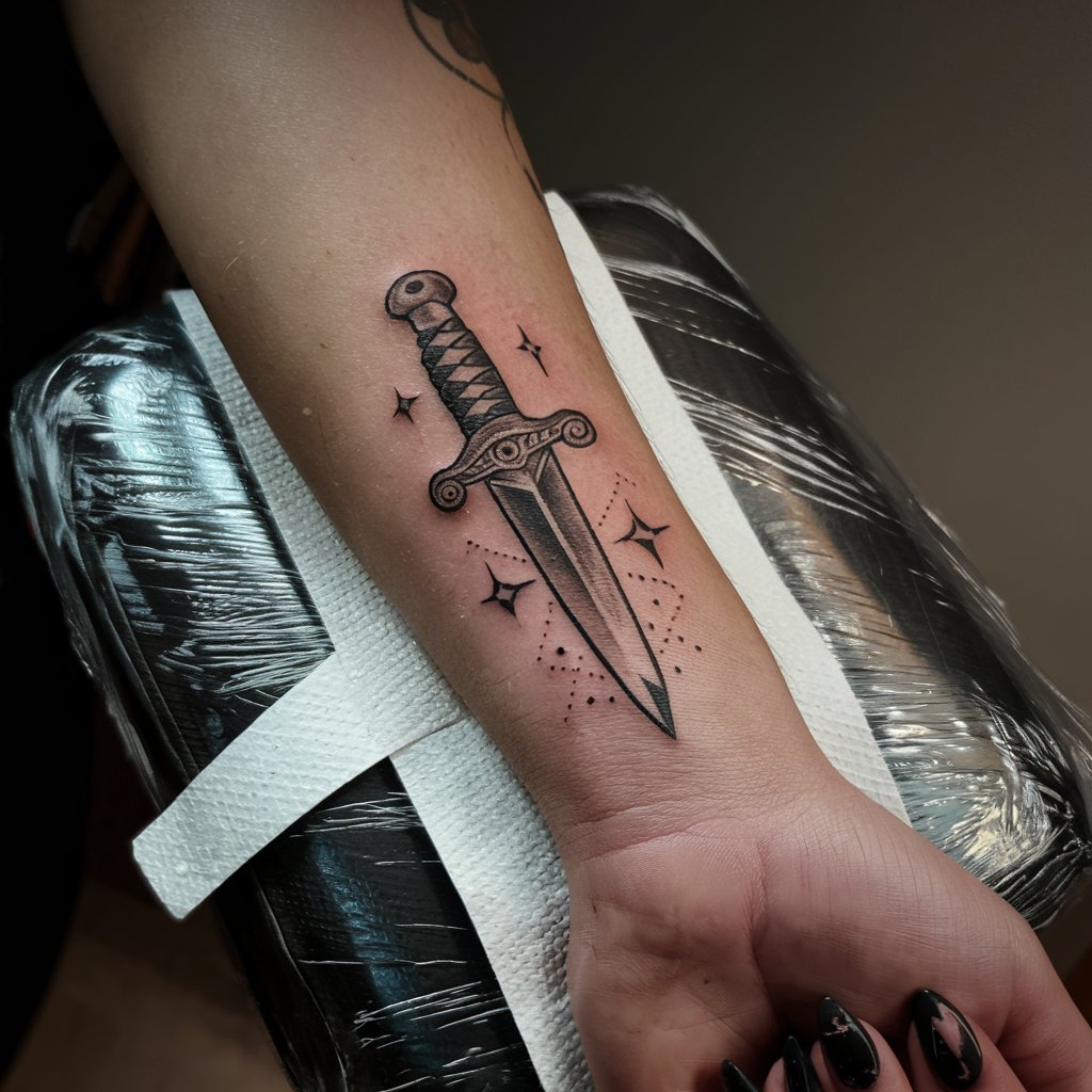 Dagger Tattoo