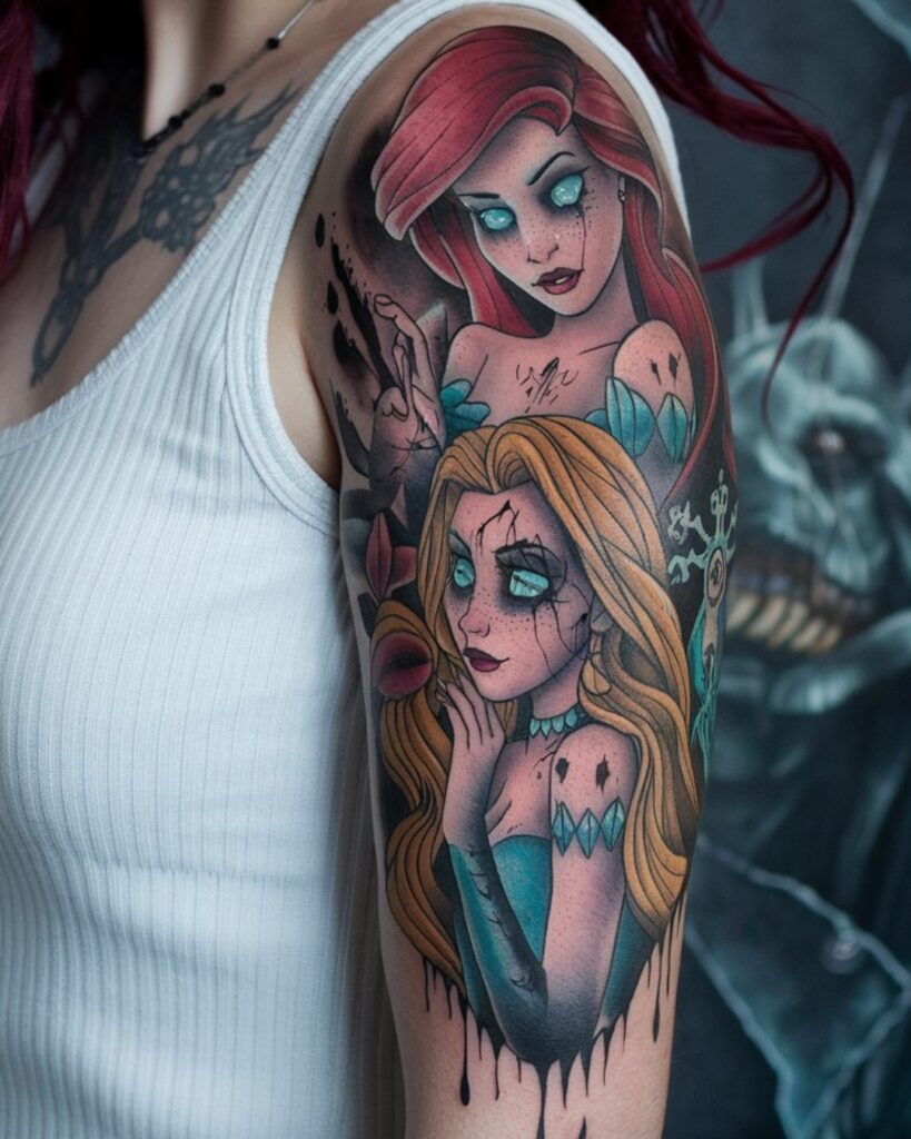 Dark Disney Tattoo