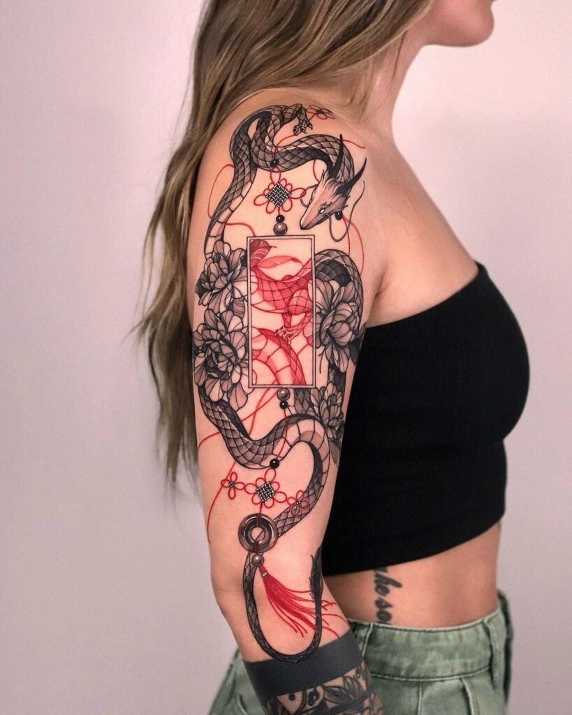 Tatuaggio del drago