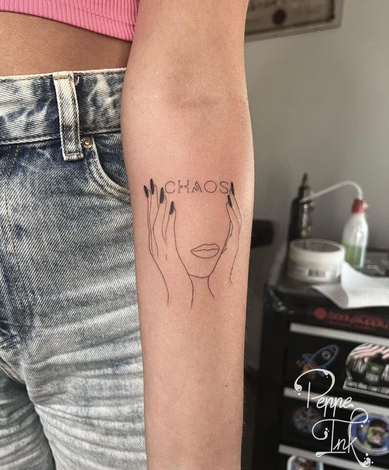 24 Wild And Powerful Chaos Tattoos For Unconventional Souls