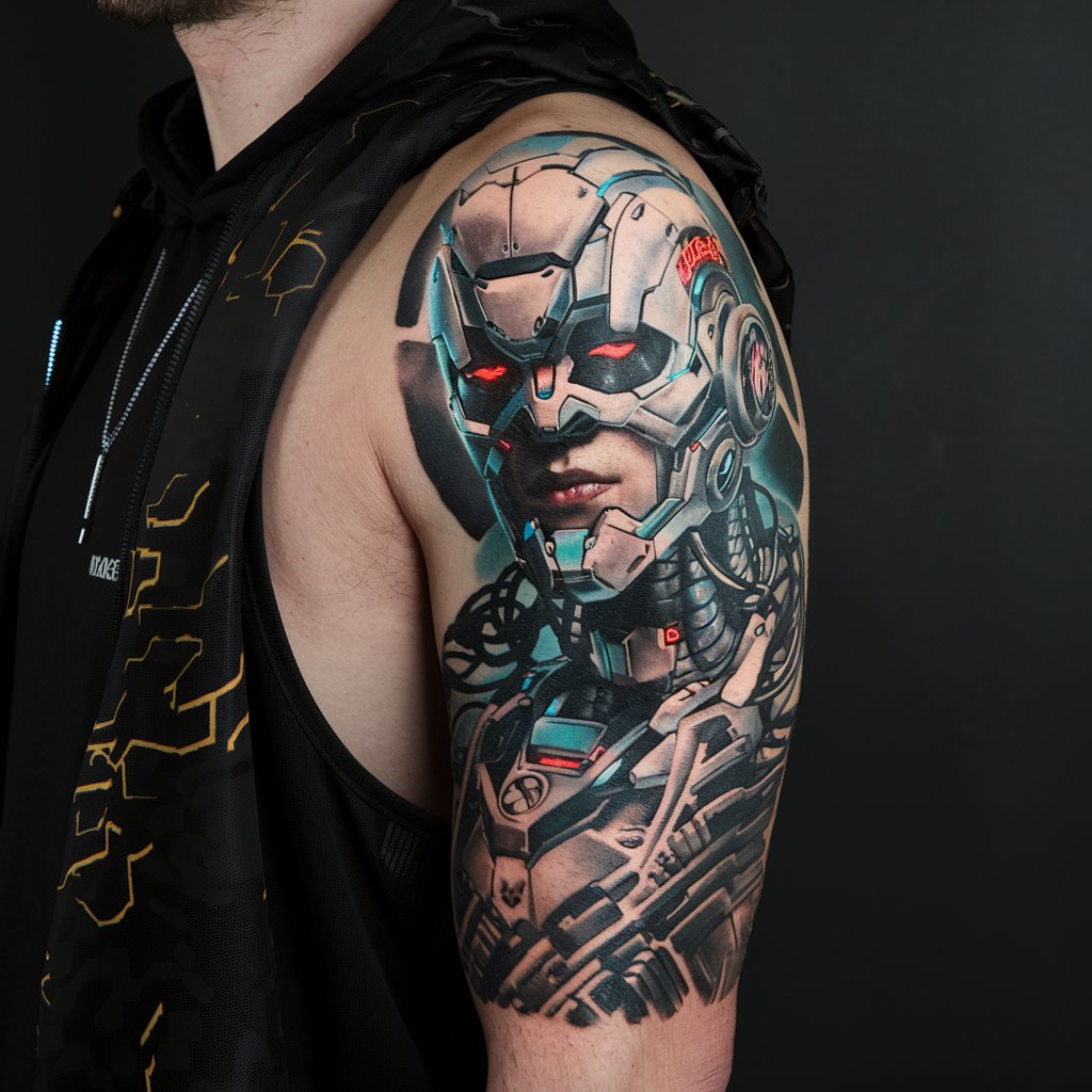 Futuristic Existence Tattoo