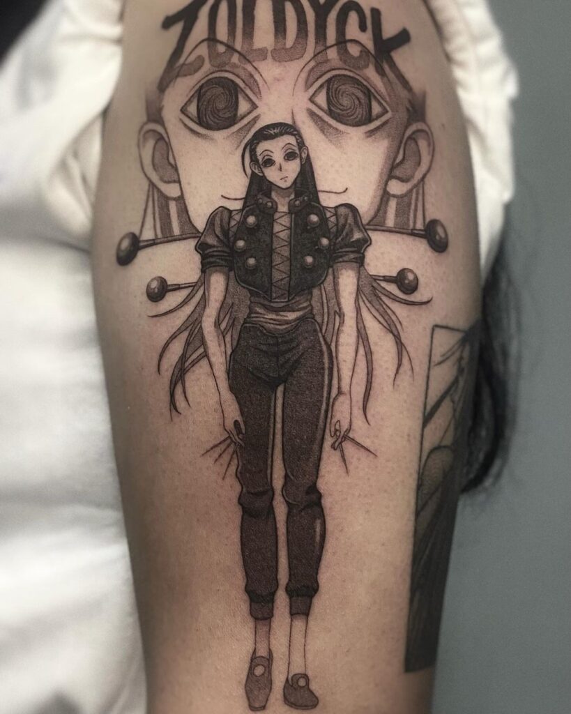 Tatuaggio anime di Hunter x Hunter