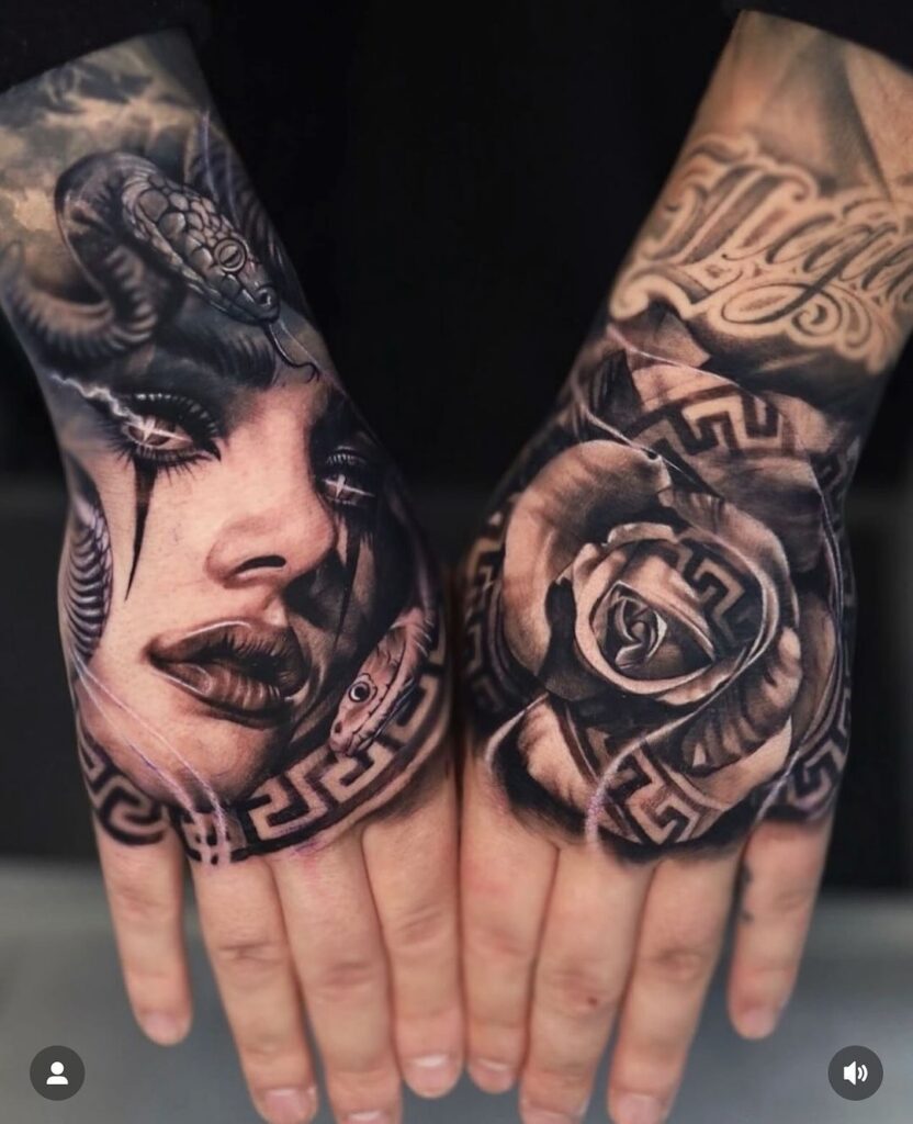 Intricate Micro Realism Inked On Both Hands