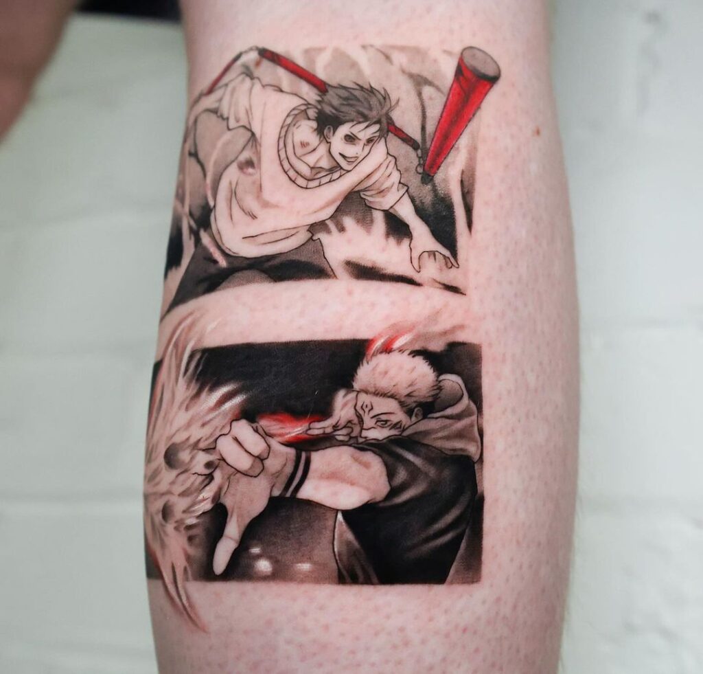 Jujutsu Kaisen Anime Tattoo