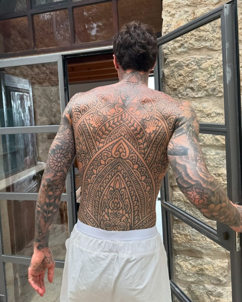 Mandala Back Tattoo