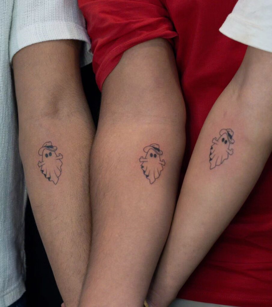 Matching Ghost Tattoo