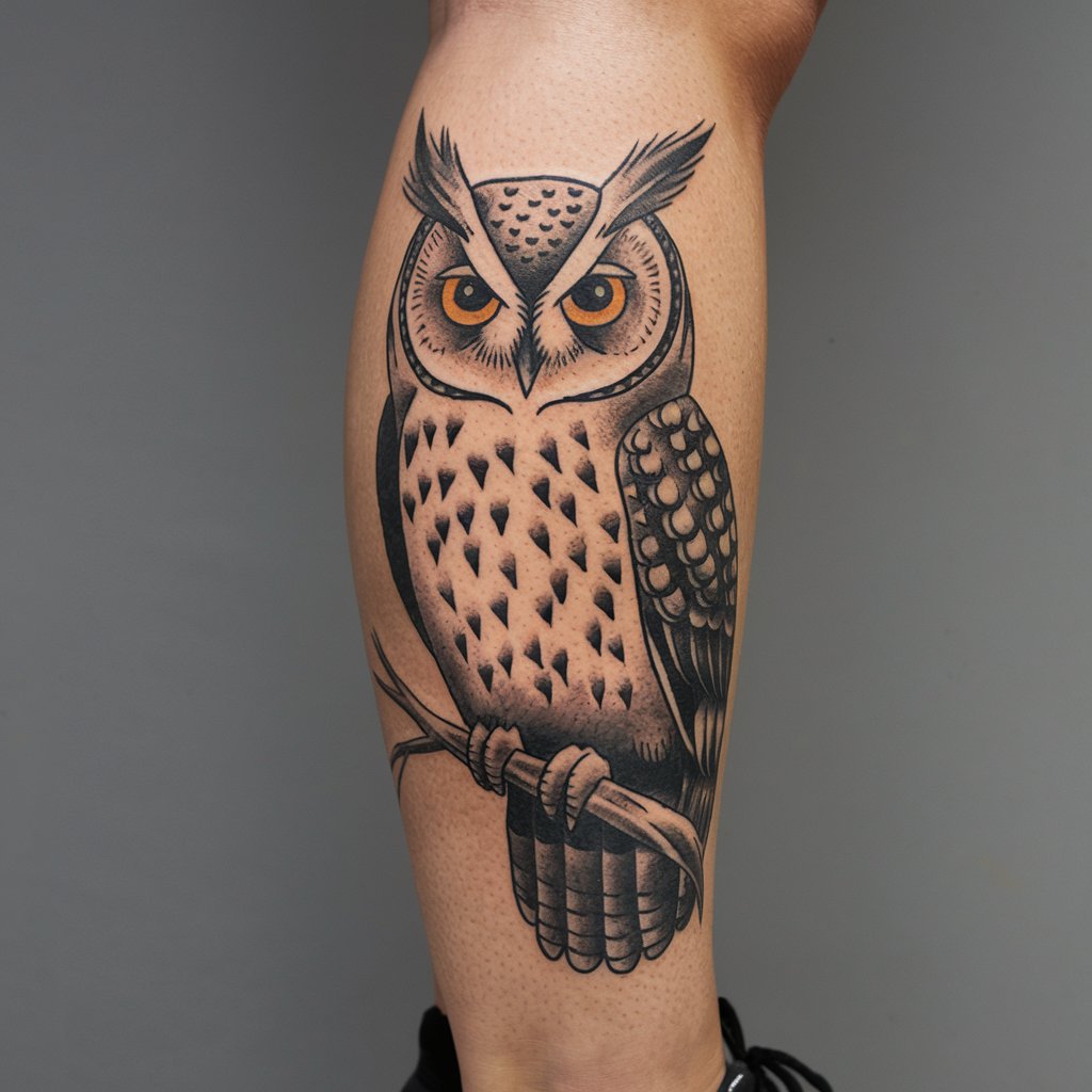 Owl Tattoo