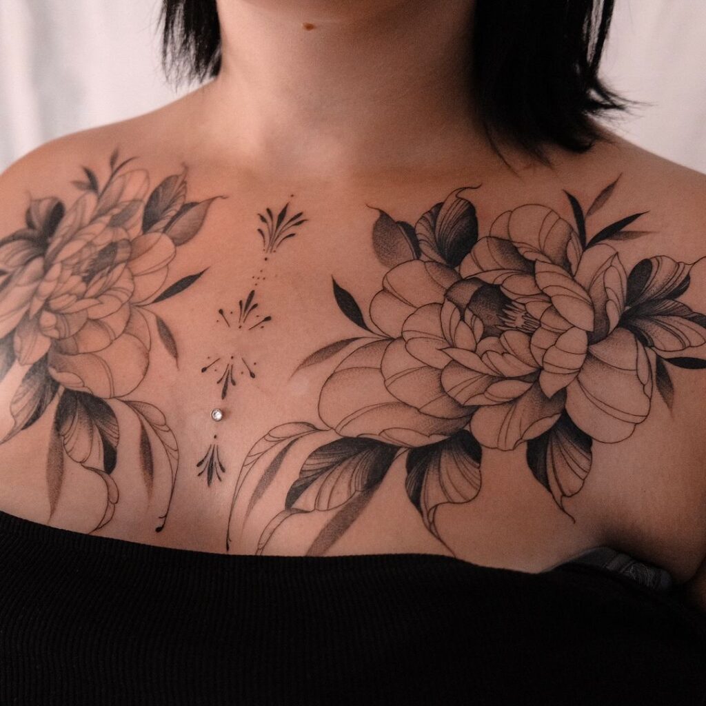 Peony Chest Ink