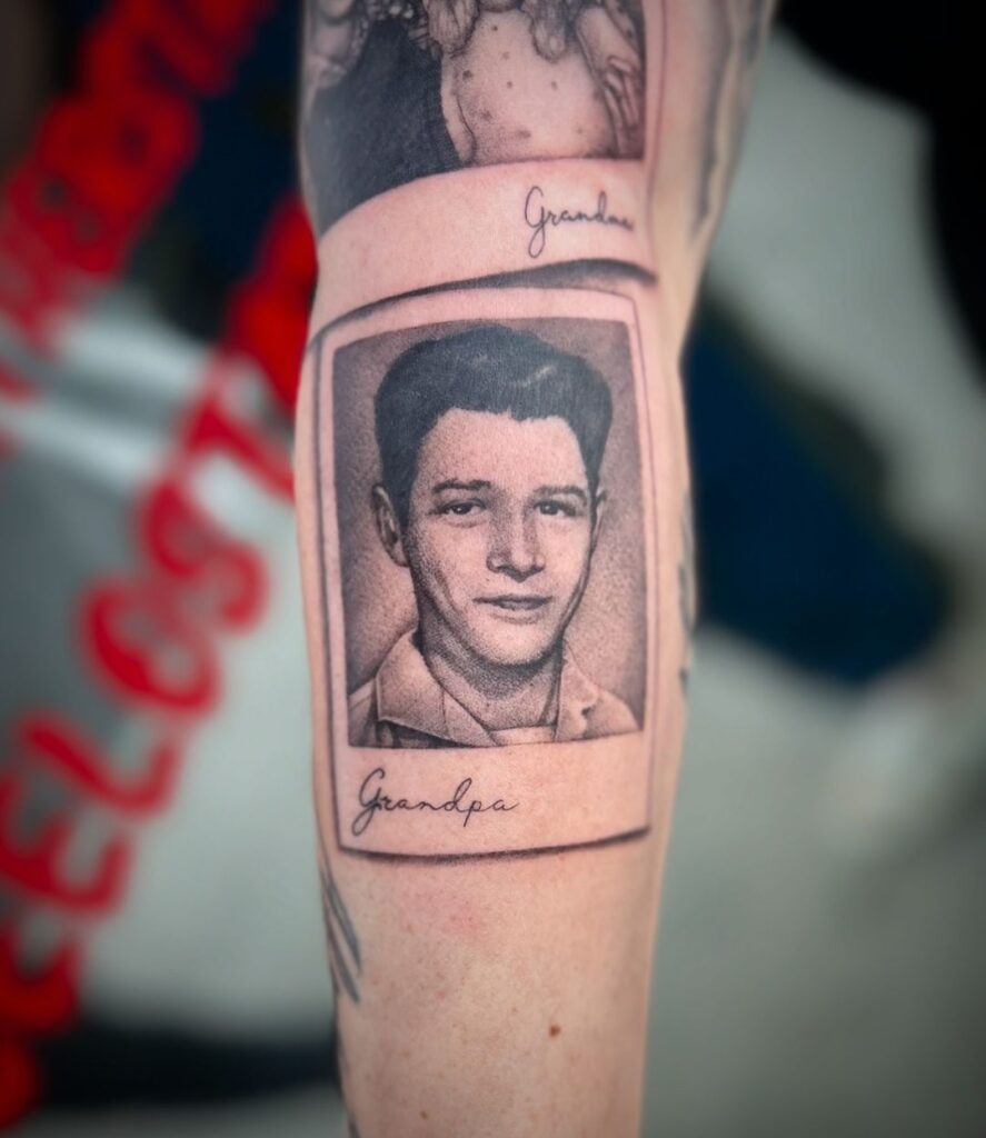 Polaroid Picture Tattoo