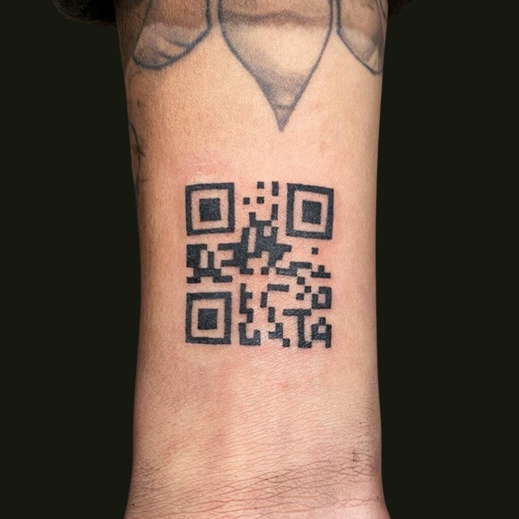 Tatuaje de código QR