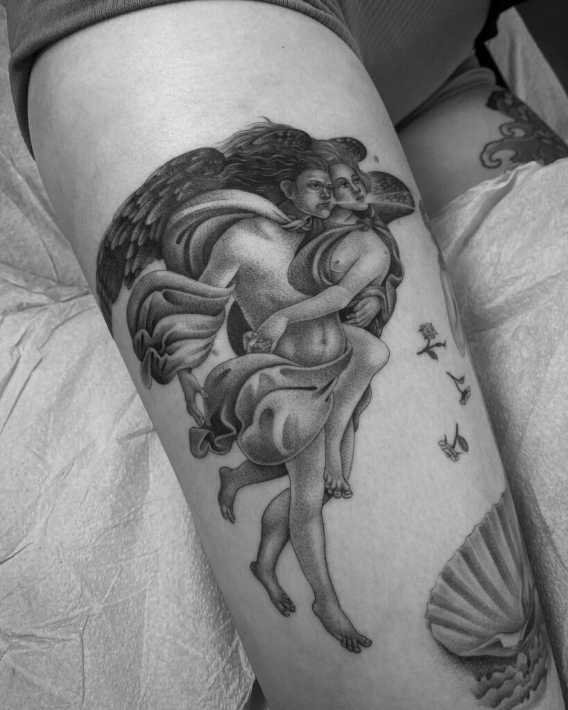 Sandro Botticelli Painting Tattoo