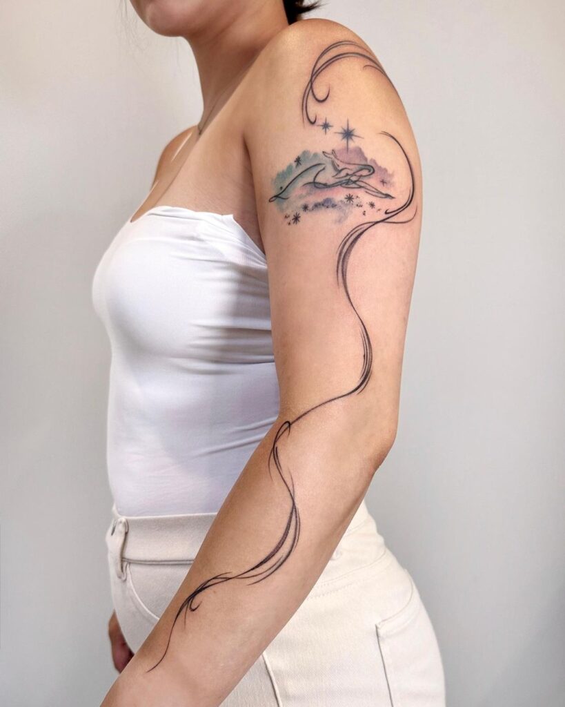 Sea Flow Tattoo