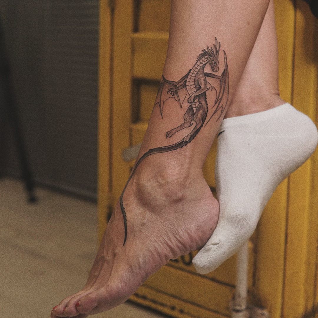 13 Incredibly Beautiful Dragon Tattoos You'll Love