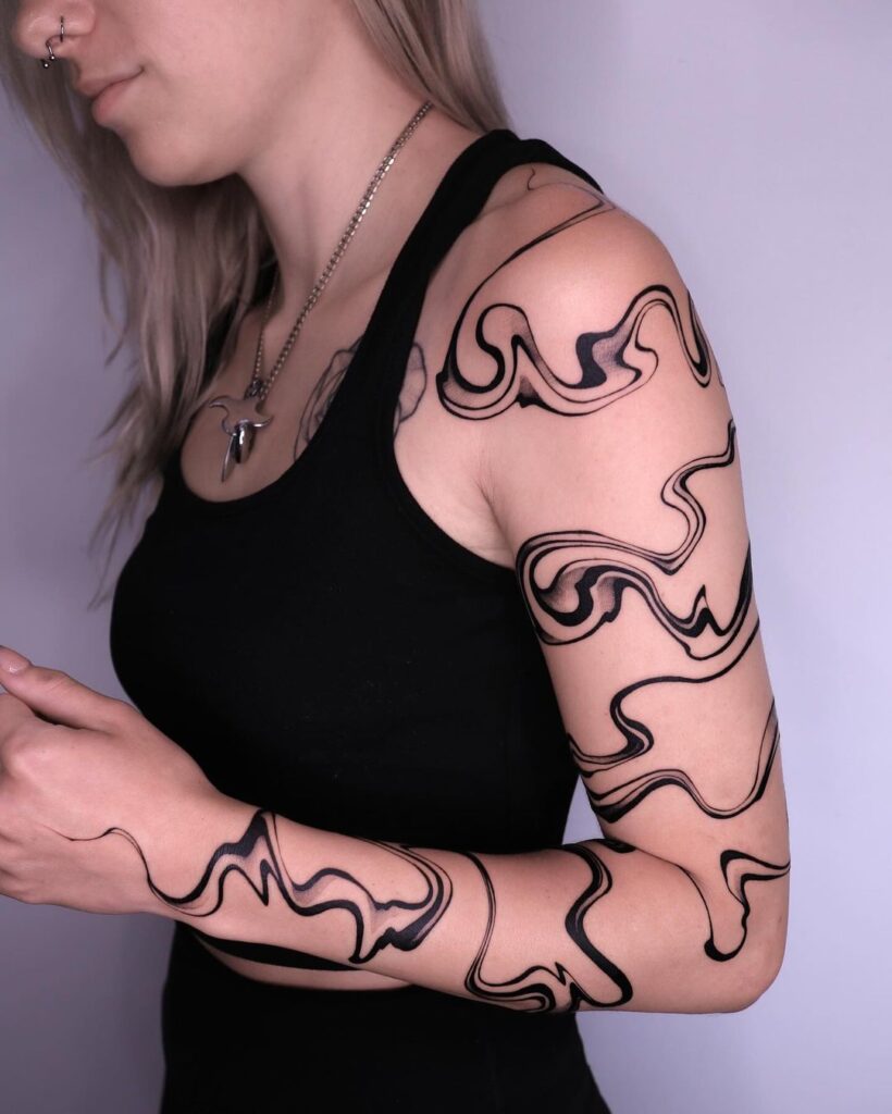 Smoke Flow Tattoo