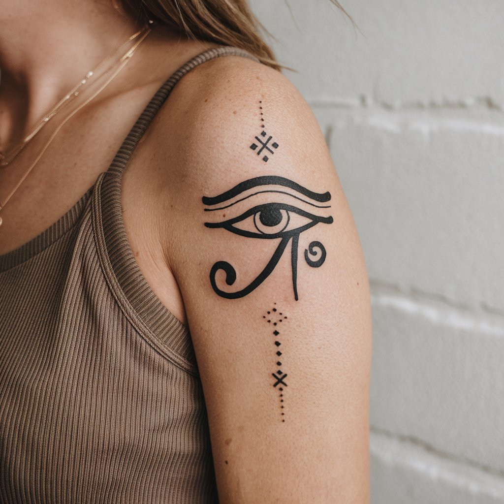 The Eye Of Horus Symbol Tattoo