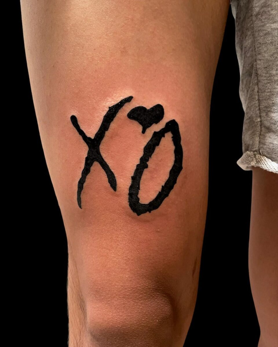 27 Trendy Cute XO Tattoos To Mark Your Skin With