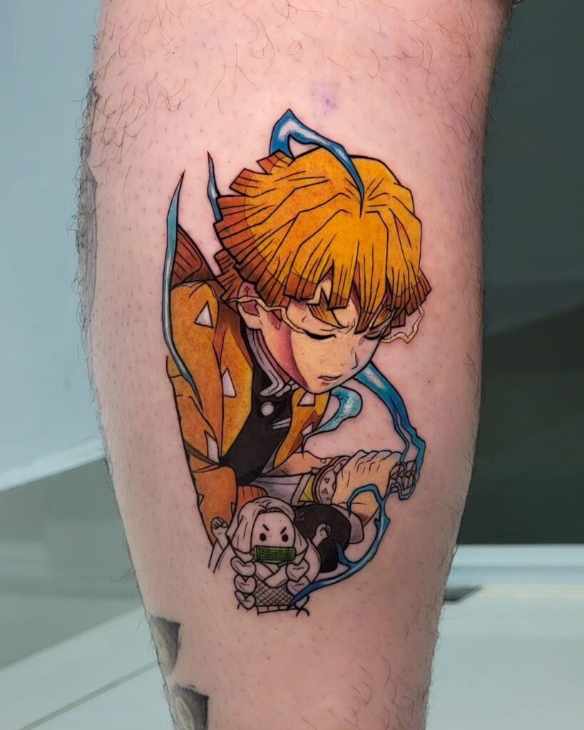 Zenitsu Anime Ink