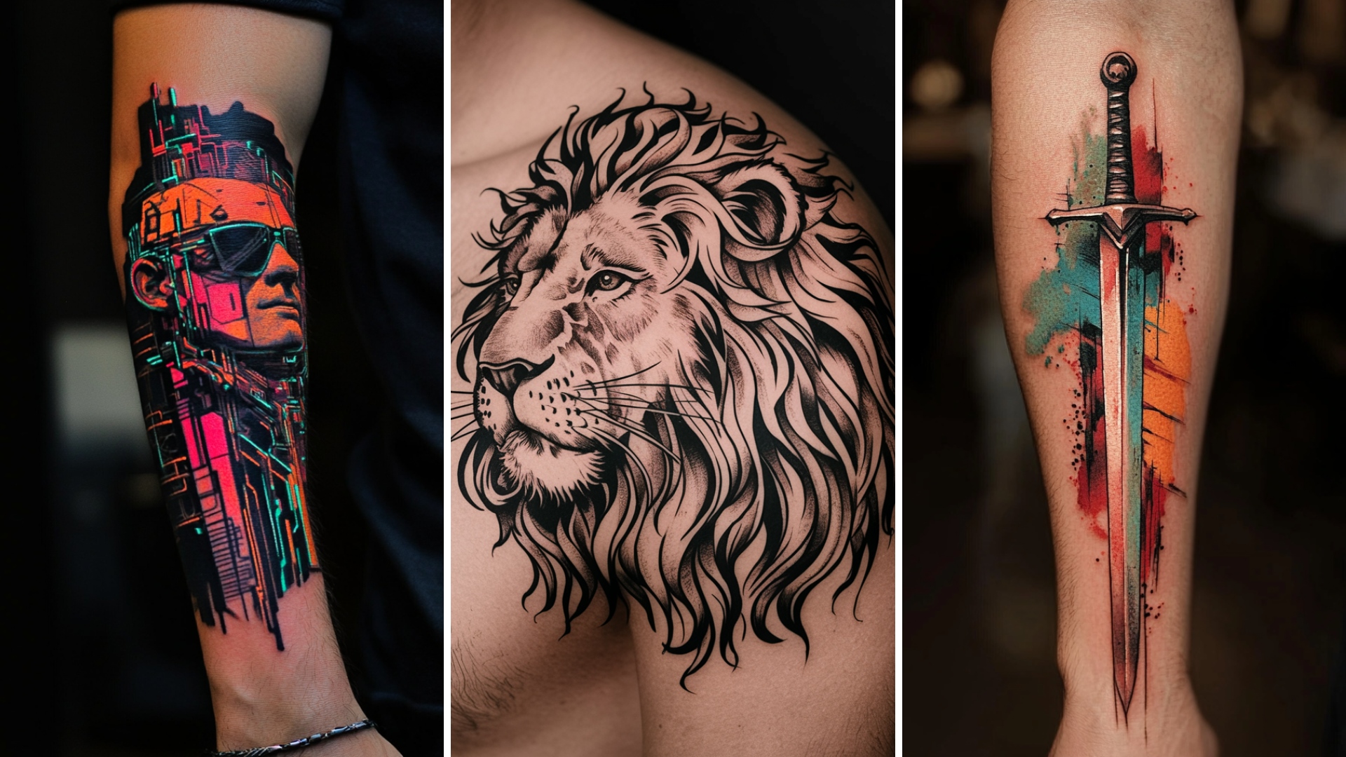 desenhos de tatuagens fortes para homens