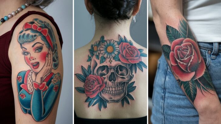 11 Beautiful Vintage Tattoos That Will Make You Nostalgic