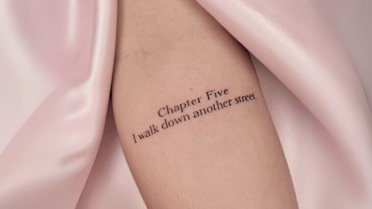 11 Personalized Quote Tattoos That Tell Your Story