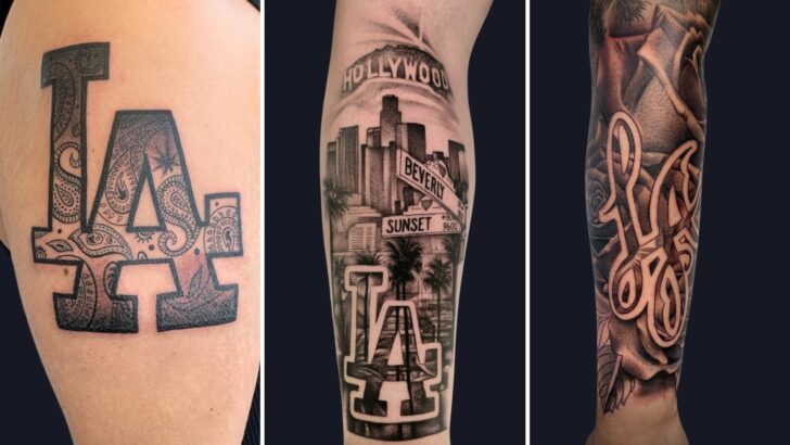 12 geniales tatuajes de Los Ángeles para honrar a la ciudad de los ángeles