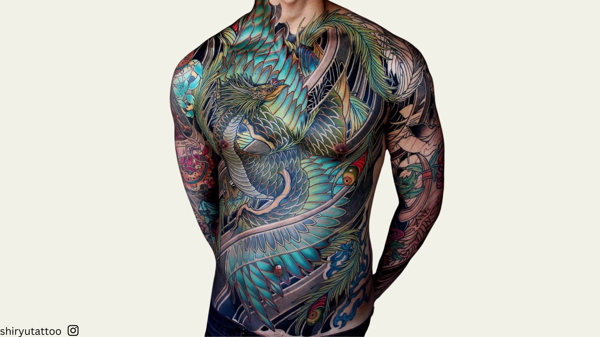 desenho de tatuagens de corpo inteiro