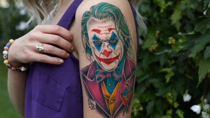 12 tatuajes del Joker tan geniales e icónicos como su personalidad