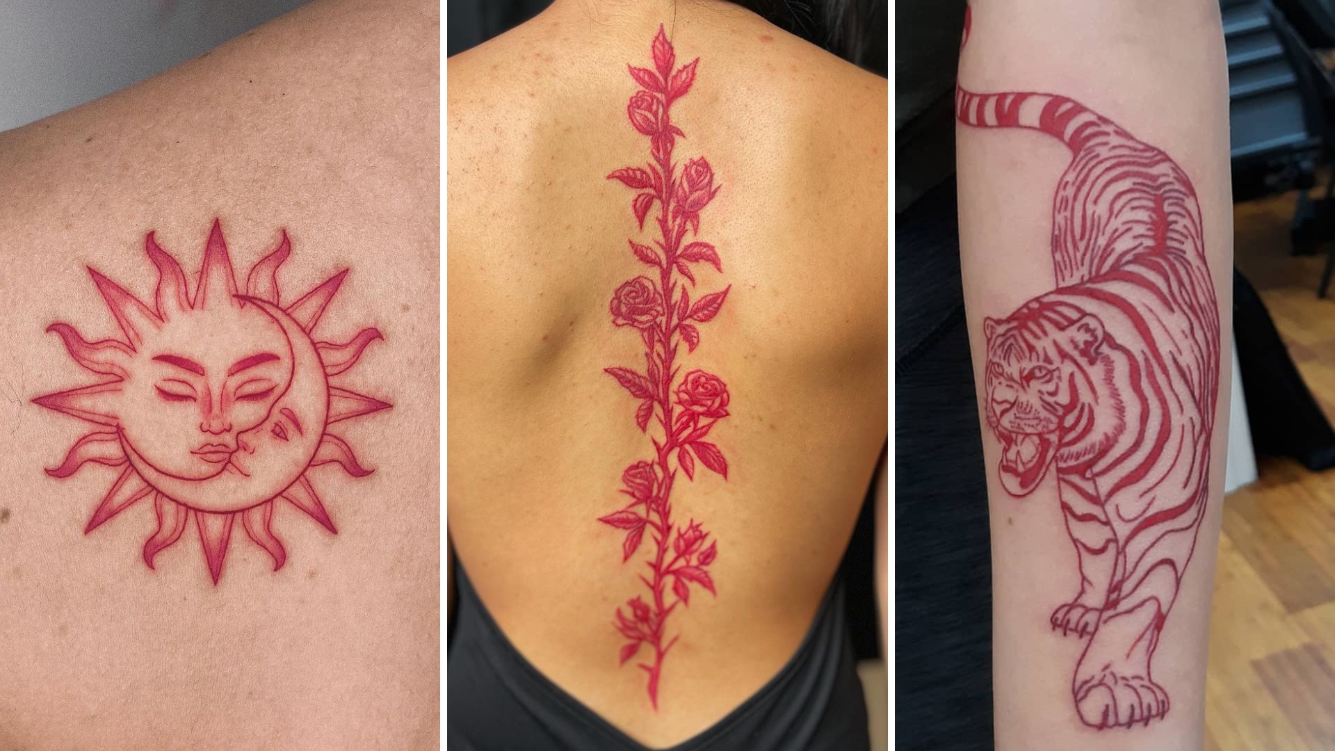 red tattoo ideas