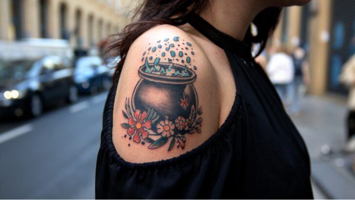 12 Spellbinding Cauldron Tattoos To Brew Up Your Perfect Witchy Ink