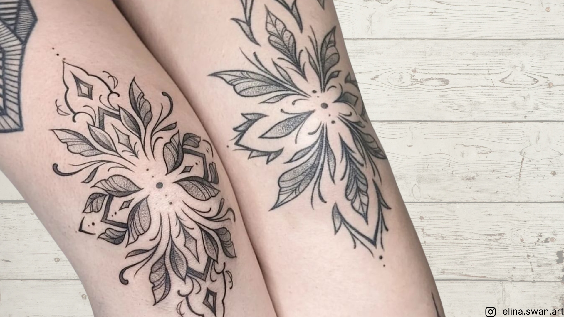 ideas para tatuajes de rodilla