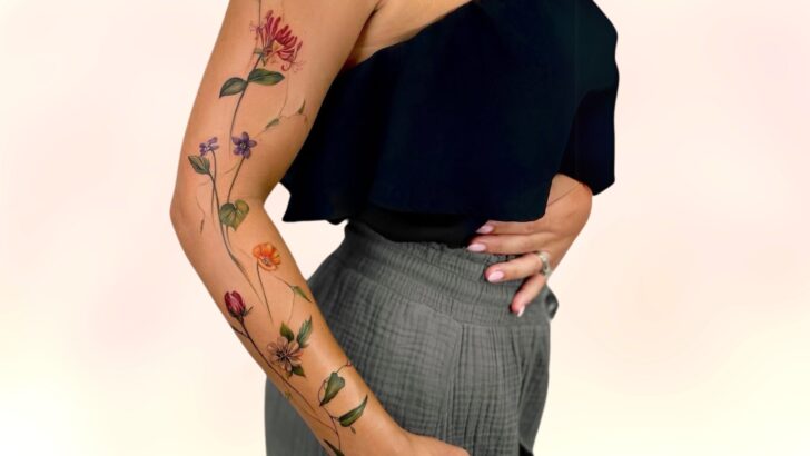 15 Creative & Meaningful Arm Tattoos For Women