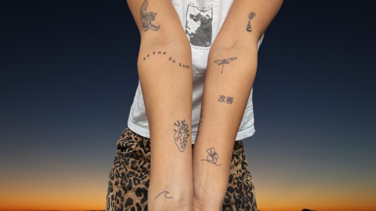 patchwork tattoo