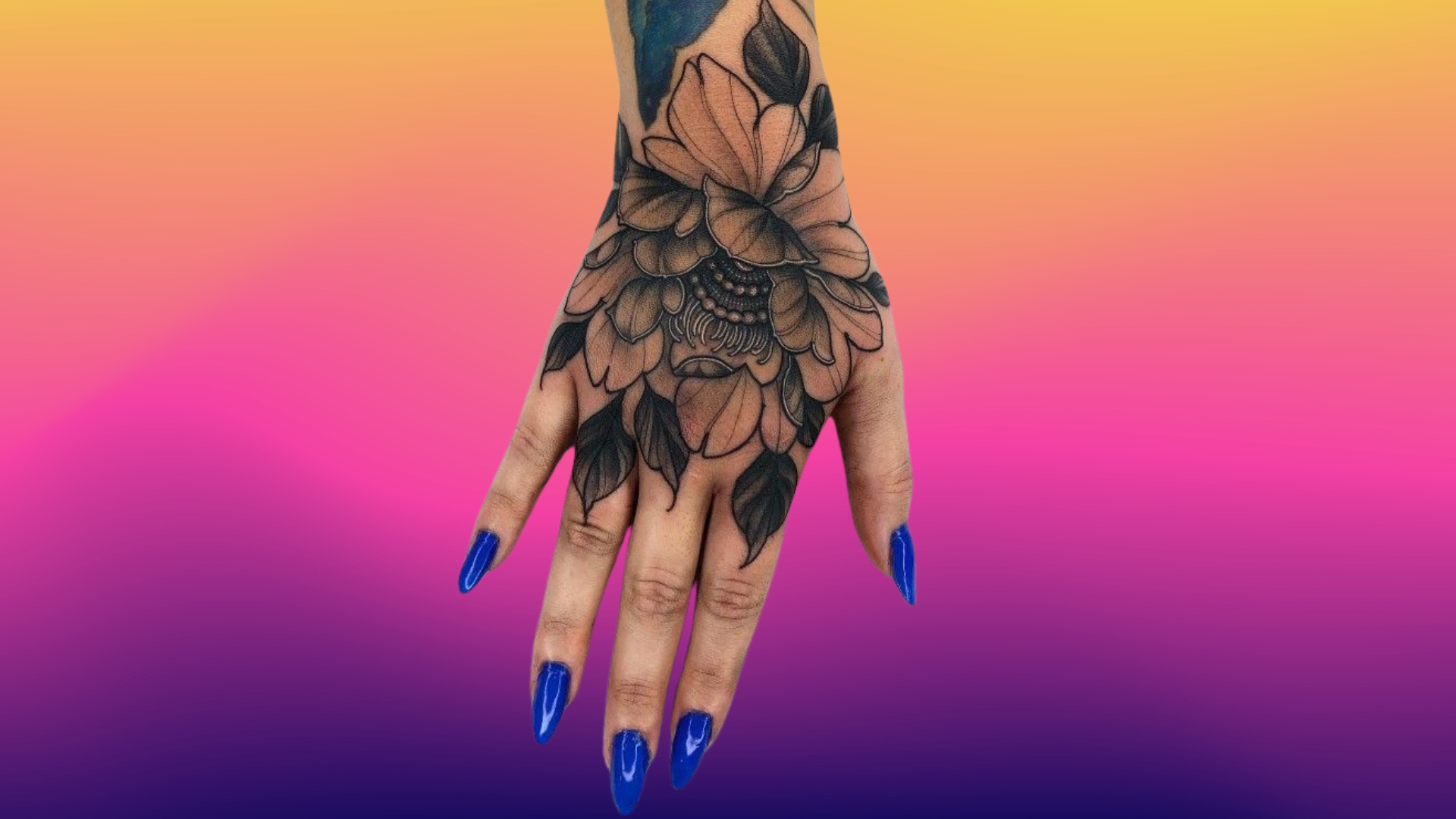 full hand tattoo