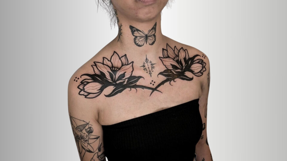 24 Elegant Chest Tattoos To Wear Your Ink With Pride And Style