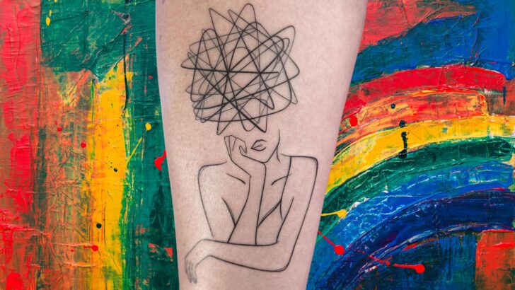 24 tatuagens inspiradoras sobre saúde mental com um significado profundo