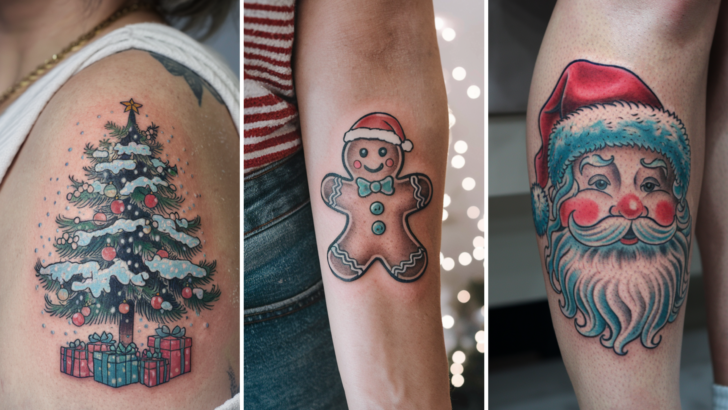 25 Christmas Tattoos That’ll Awaken Your Holiday Spirit