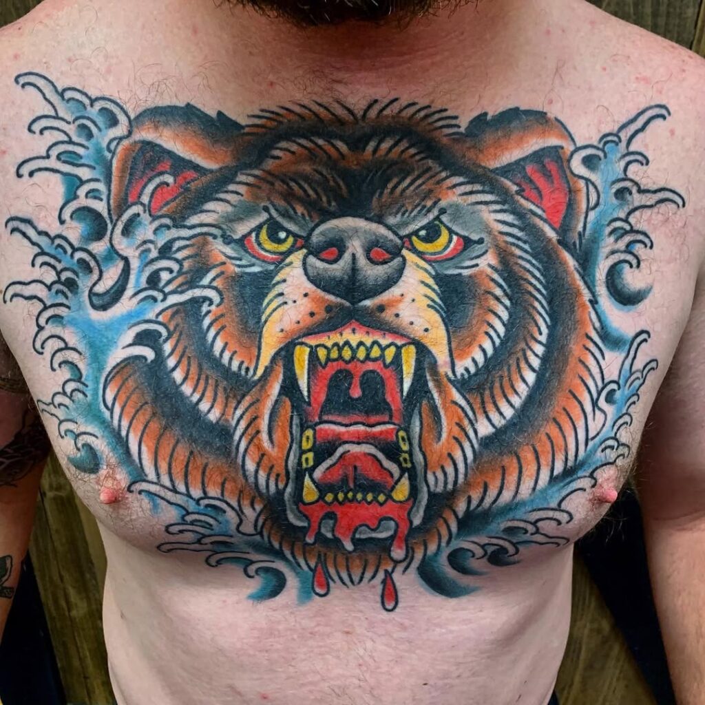 Tatuaje de un oso