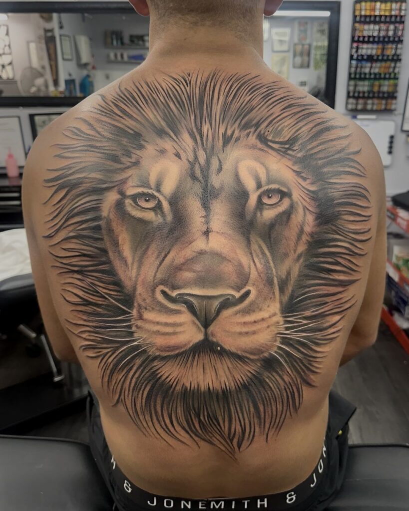 Big Lion Tattoo